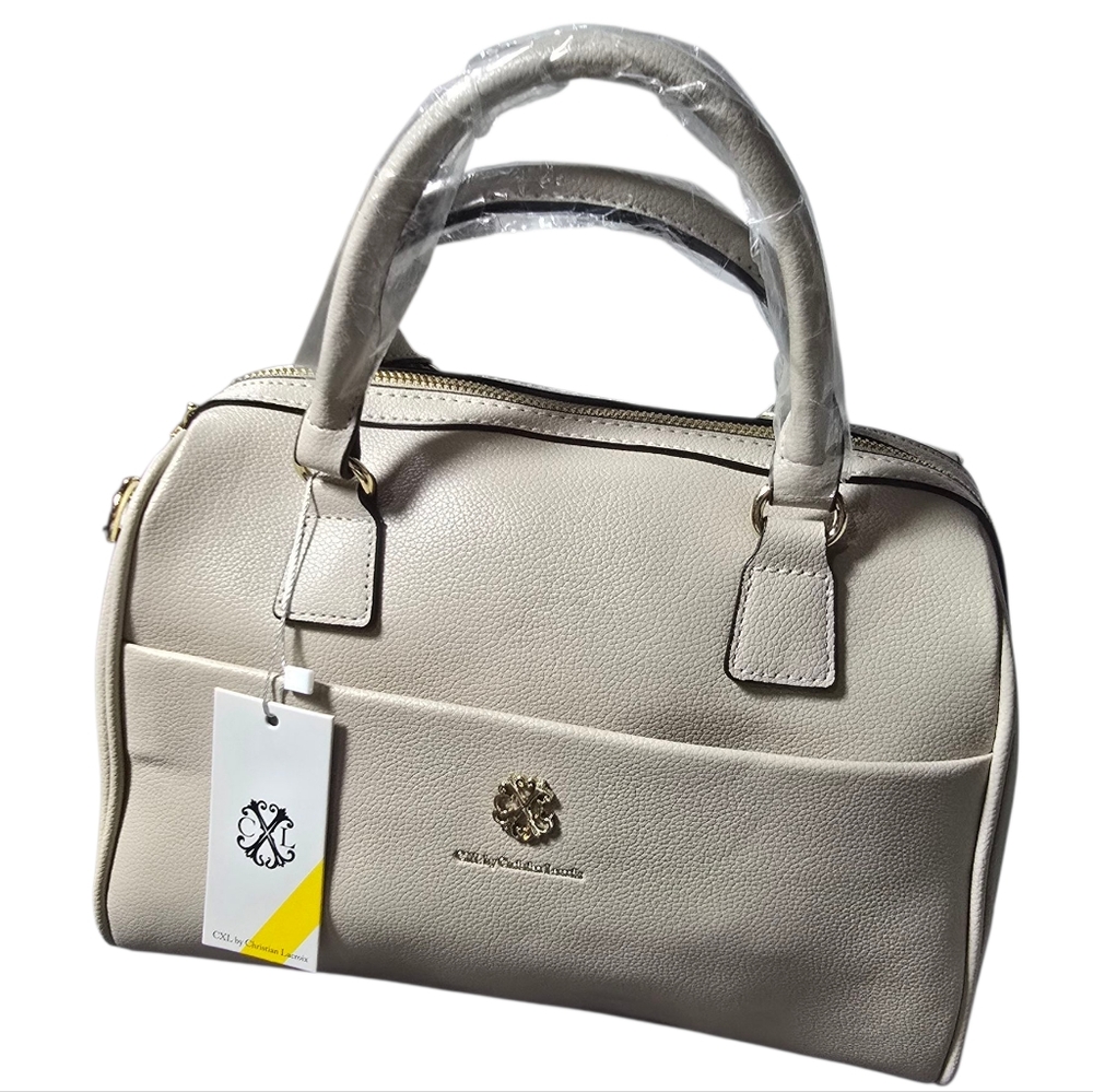 Christian Lacroix CXL Mushroom Brice Top Handle Satchel Handbag NWT As Is